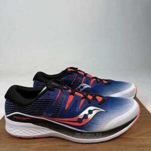 New Mens Saucony Ride ISO Blue Athletic Running Sneakers Shoes Size 15 M